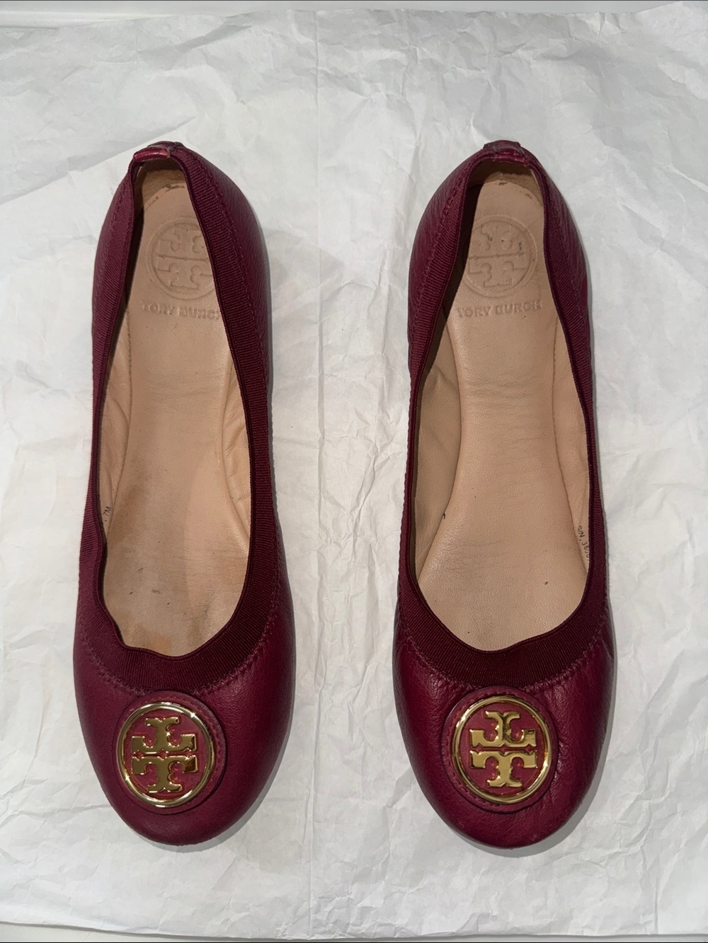 TORY BURCH CAROLINE BALLET FLATS